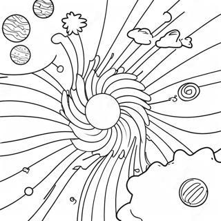 Milky Way Galaxy Coloring Page 40783-32582