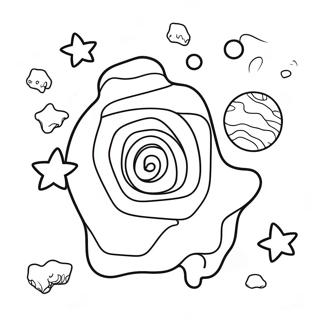 Milky Way Galaxy Coloring Page 40783-32583