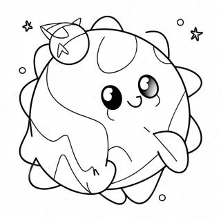 Sun And Moon Pokemon Coloring Page 40803-32596