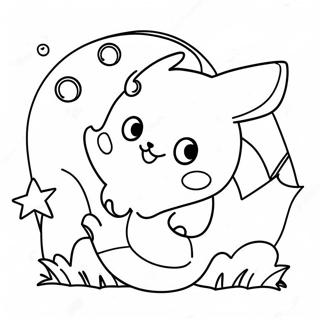 Lunar Eclipse Pokemon Coloring Page 40804-32603