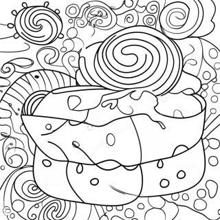 Jelly Roll Coloring Pages