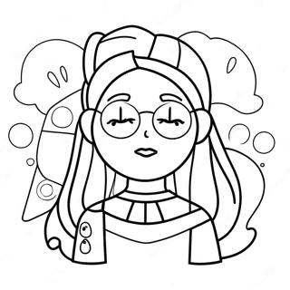 Girl Power Coloring Page 40833-32616