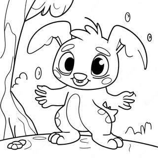 Wallykazam Magical Creatures Coloring Page 40884-32653