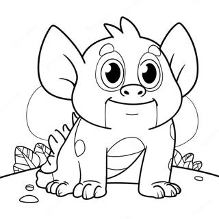 Wallykazam Magical Creatures Coloring Page 40884-32655