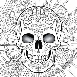 Detailed Skull Anatomy Coloring Page 40903-32670