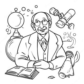 Famous Inventors Coloring Page 40924-32685