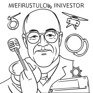 Famous Inventors Coloring Page 40924-32688