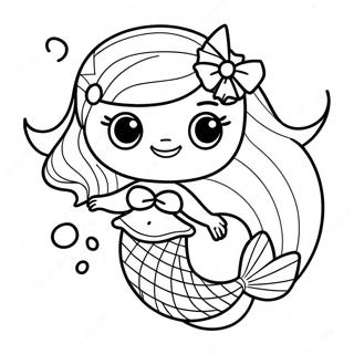 Mermaid Lol Pets Coloring Pages