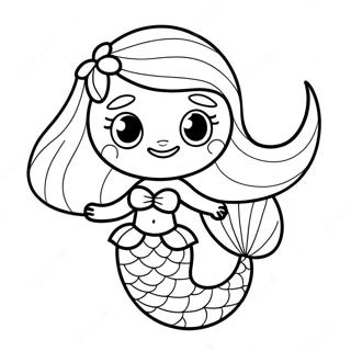 Mermaid Lol Pets Coloring Page 40933-32691