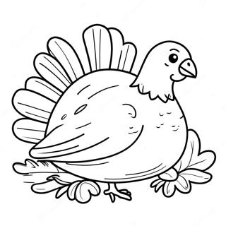 Thanksgiving Turkey Coloring Page 40963-32715