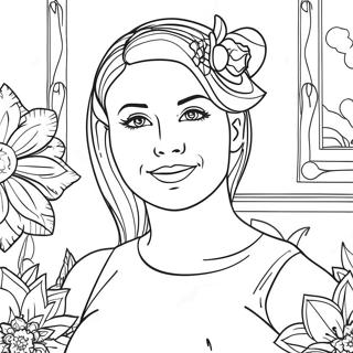 Amy Coloring Page 4096-3390