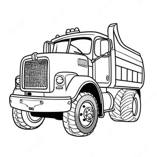 Snow Plow Truck Coloring Page 40983-32730