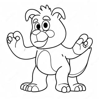 Bluey Giant Coloring Page 41003-32743