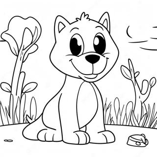 Bluey Giant Coloring Page 41003-32744