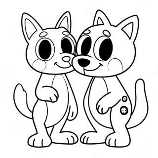 Bluey And Bingo Adventure Coloring Page 41004-32745