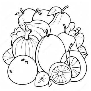 Fruits Basket Coloring Page 41013-32755