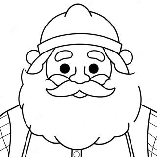 Yukon Cornelius Coloring Page 41023-32764