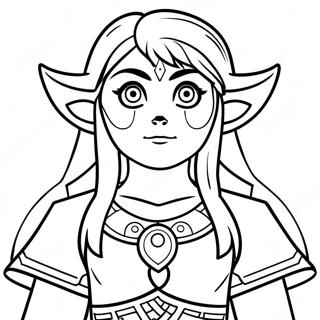 Guardian Zelda Breath Of The Wild Coloring Page 41033-32779