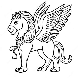 Majestic Guardian Coloring Page 41034-32770