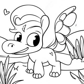 Sparkling Jewel Rio Adventure Coloring Page 41064-32810