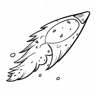 Comet Coloring Pages