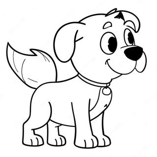 Sparky The Dog Coloring Page 41144-32857