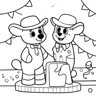 Chase And Marshall Birthday Party Coloring Page 41164-32880