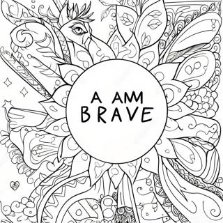 I Am Affirmation Coloring Pages