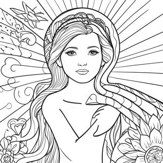 I Am Brave Affirmation Coloring Page 41183-32890