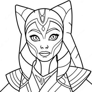 Ahsoka Tano Coloring Page 41213-32919