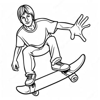 Tony Hawk Coloring Page 41263-32955