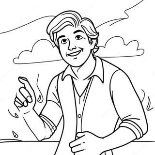 Mr Beast Coloring Page 4126-3422