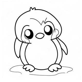 Cute Penguin Coloring Page 41293-32977