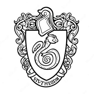 Slytherin Coloring Pages