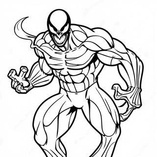 Venom Among Us Action Pose Coloring Page 41344-33024