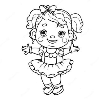 Fancy Nancy Coloring Page 4136-3420