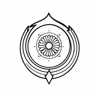 Vibrant Indian Flag Coloring Page 41394-33061