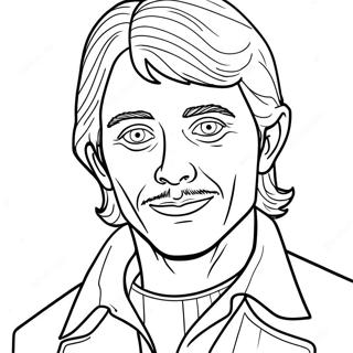 Creepy Trevor Henderson Character Coloring Page 41424-33086