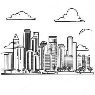 Miami Coloring Pages