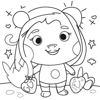 All About Me Worksheet Coloring Page 41493-33136