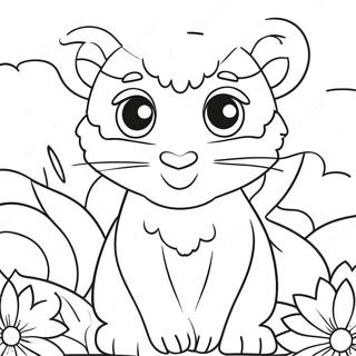 My Favorite Color Worksheet Coloring Page 41494-33140