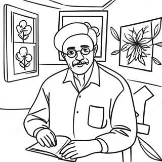 Matisse Coloring Page 41503-33141