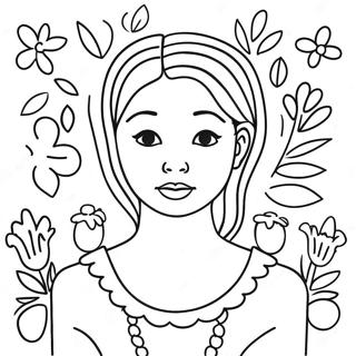 Colorful Matisse Art Coloring Page 41504-33146