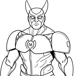 Blue Beetle Coloring Pages