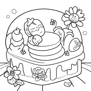 Alice S Wonderland Bakery Coloring Page 41593-33209