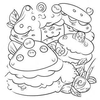 Alice S Wonderland Bakery Coloring Page 41593-33210