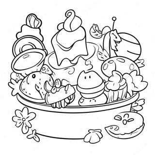 Alice S Wonderland Bakery Coloring Page 41593-33211