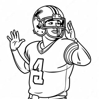 Dak Prescott Action Pose Coloring Page 41663-33269