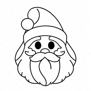 Among Us Santa Hat Character Coloring Page 41674-33279