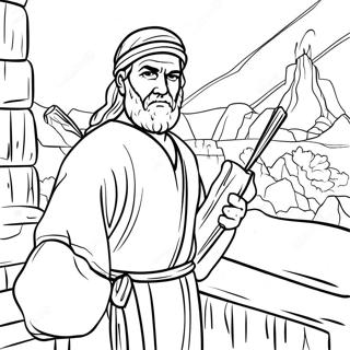 Nehemiah Coloring Page 41683-33288